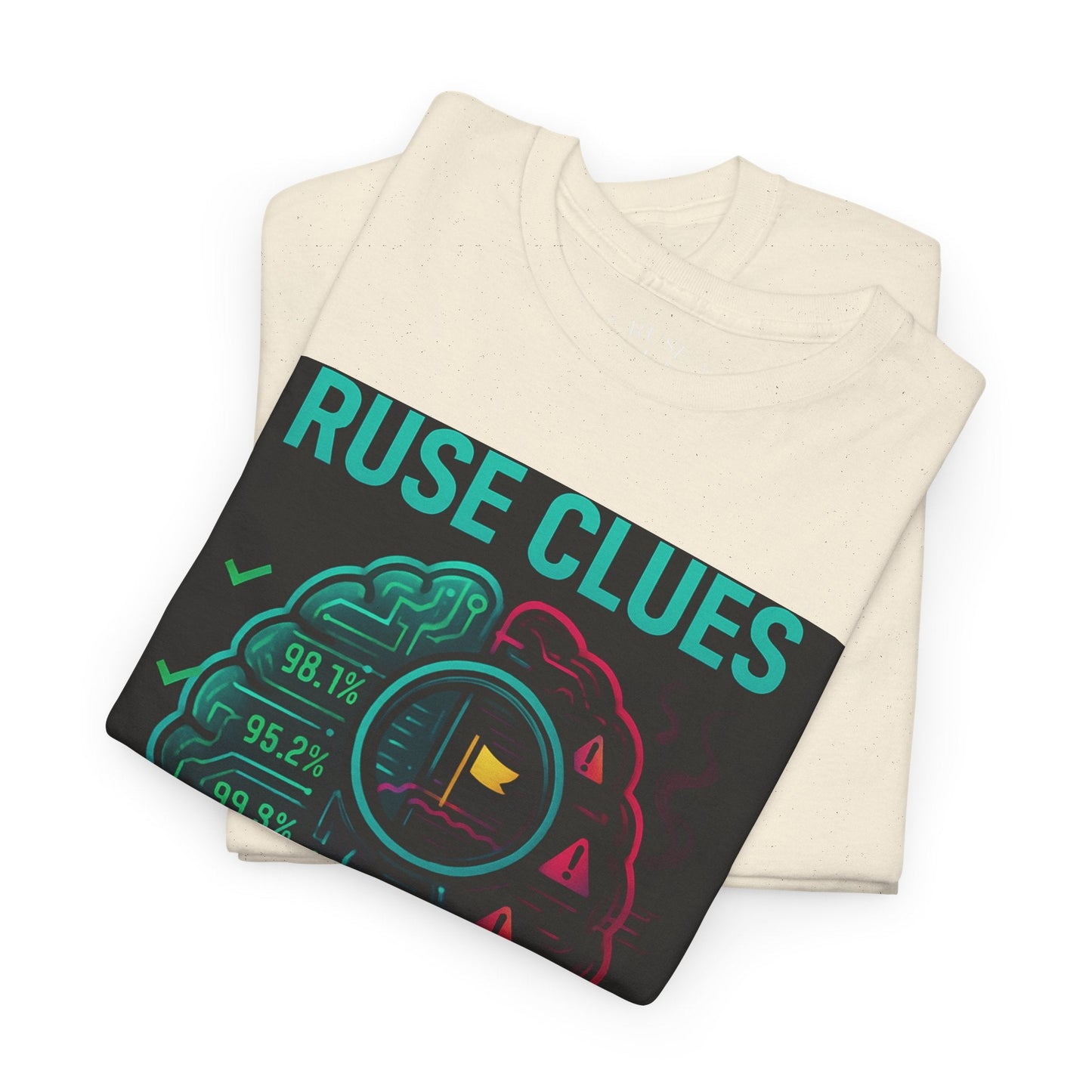 T-Shirt — Ruse Clues® Brain Puzzle Graphic Tee