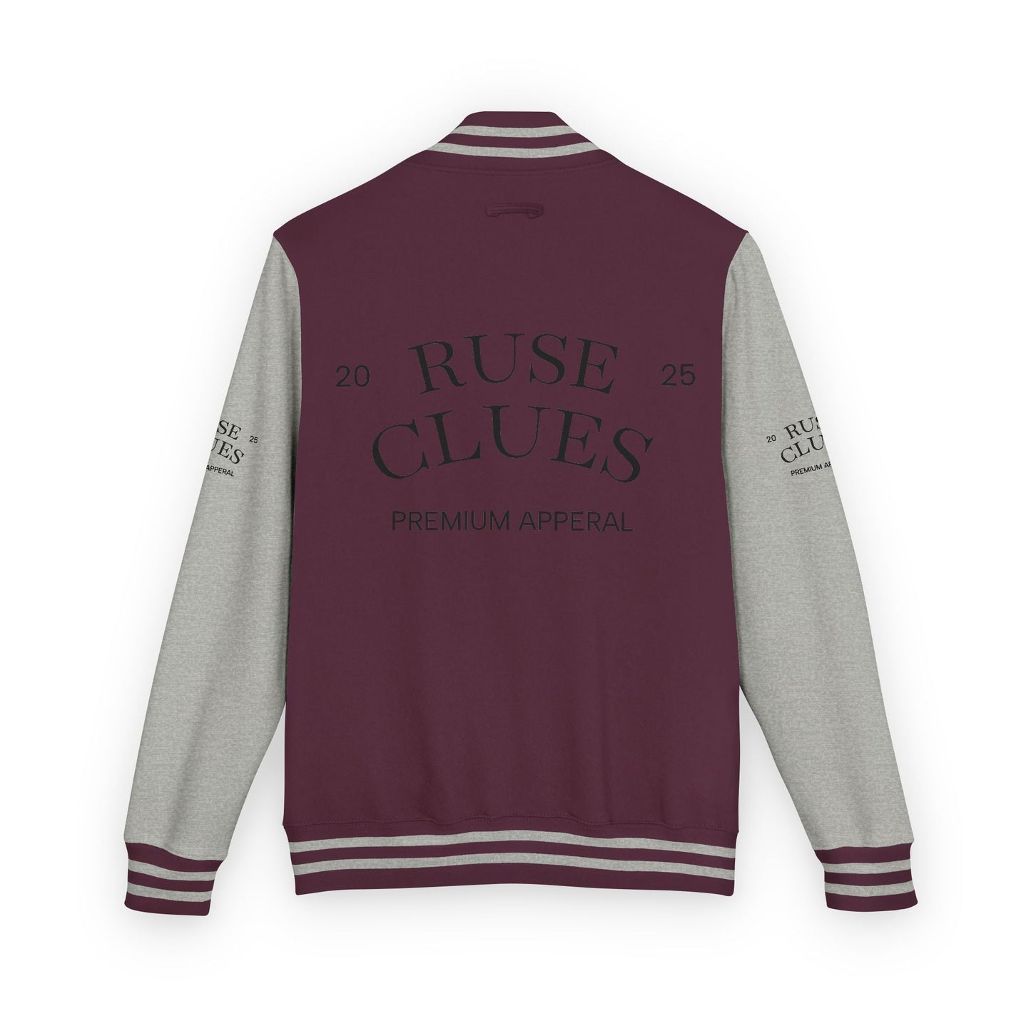 Unisex Heavyweight Ruse Clues® Letterman Jacket, Vintage Style Varsity Jacket, Customizable College Jacket, Trendy Sportswear, Perfect Gift for [...]