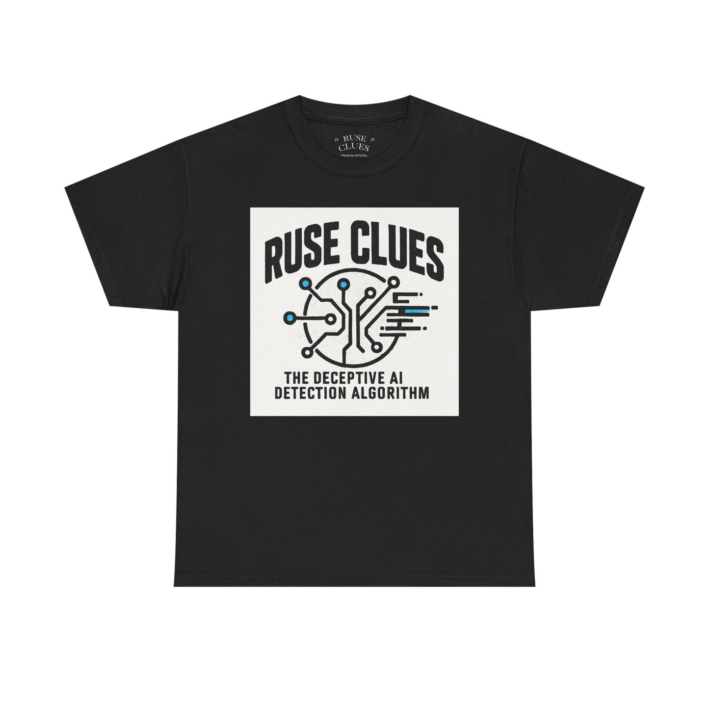 Ruse Clues® AI Detection Tee - Unisex Heavy Cotton T-Shirt