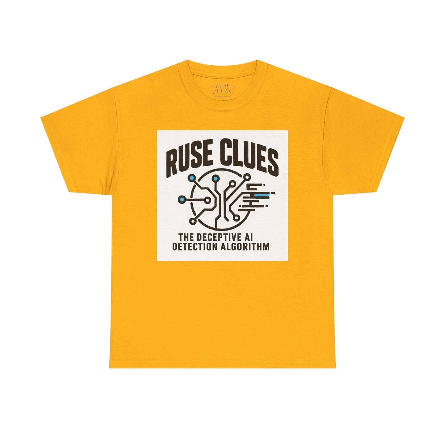 Ruse Clues® AI Detection Tee - Unisex Heavy Cotton T-Shirt