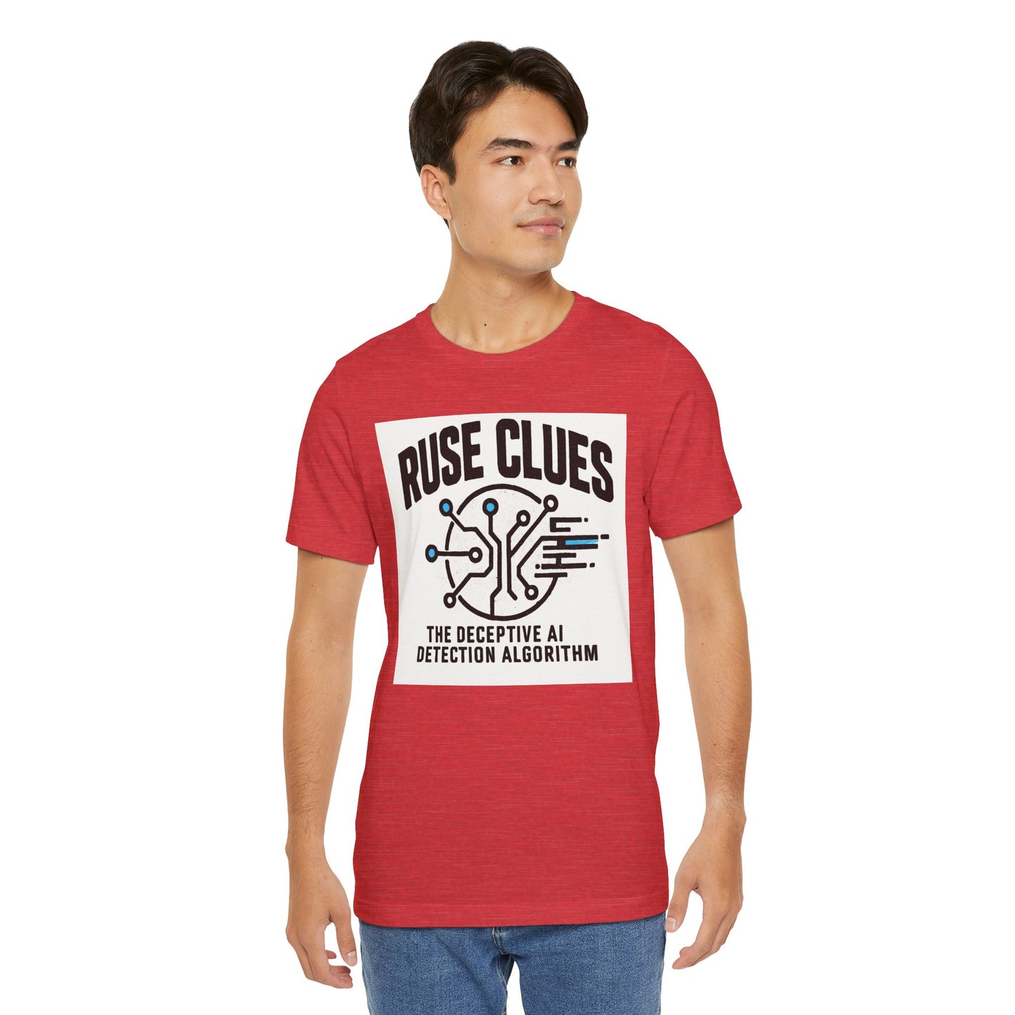 Ruse Clues® AI Detection Tee