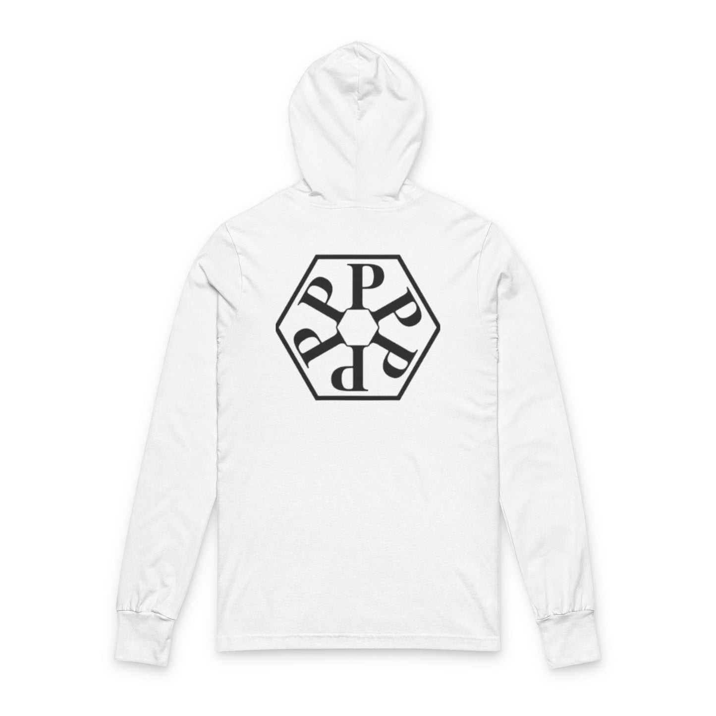 Unisex Hooded Long Sleeve Straight Outta Pomona™ Tee, Casual Wear, Gift for Friends, Outdoor Activities, Graphic Hoodie