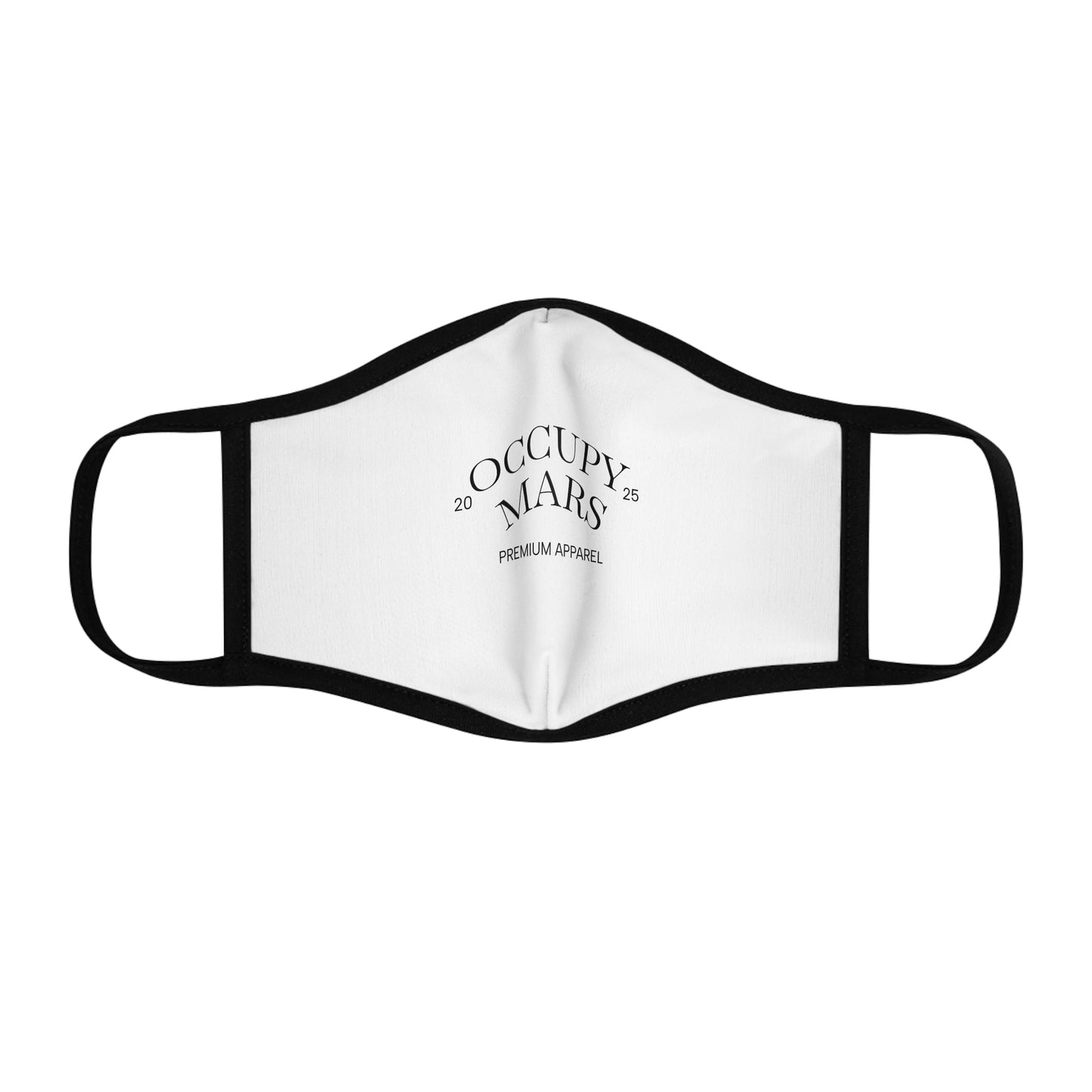Occupy Mars™ Trendy Fitted Face Mask - Graphic, Stylish Protection, Unisex Fashion, Gift for Space Lovers, Everyday Wear