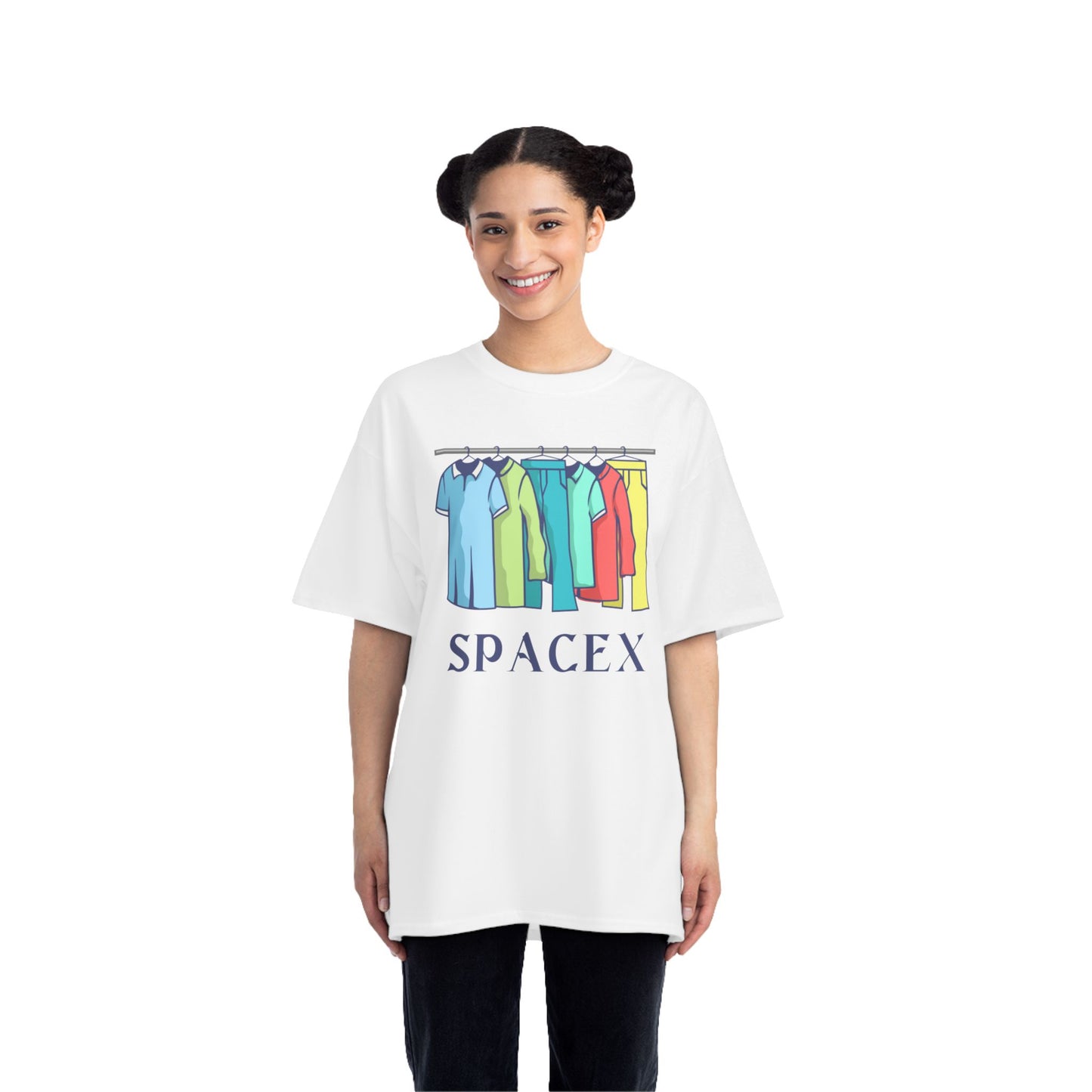 Short-Sleeve SpaceX™ T-Shirt for All Shapes and Sizes, Short, Tall, Fat, or Small, Casual Wear, Unique Graphic Tee