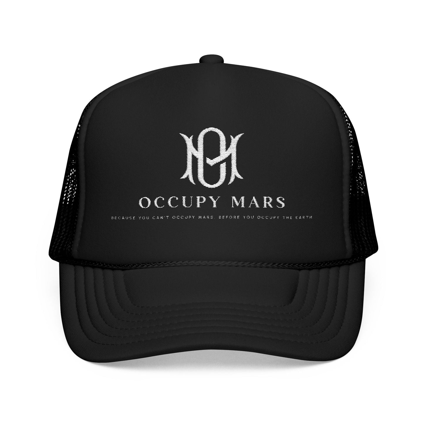 Foam Occupy Mars™ Trucker Hat (Embroidery)