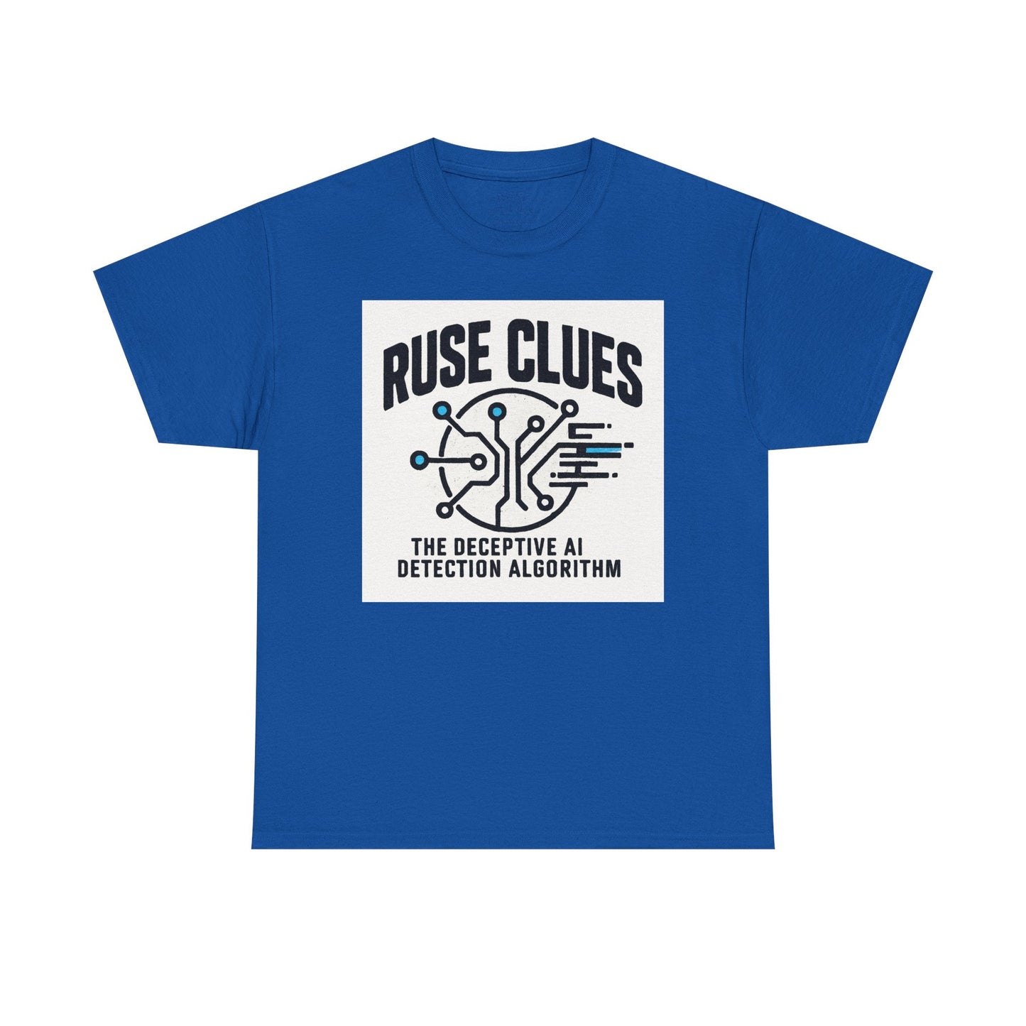 Ruse Clues® AI Detection Tee - Unisex Heavy Cotton T-Shirt