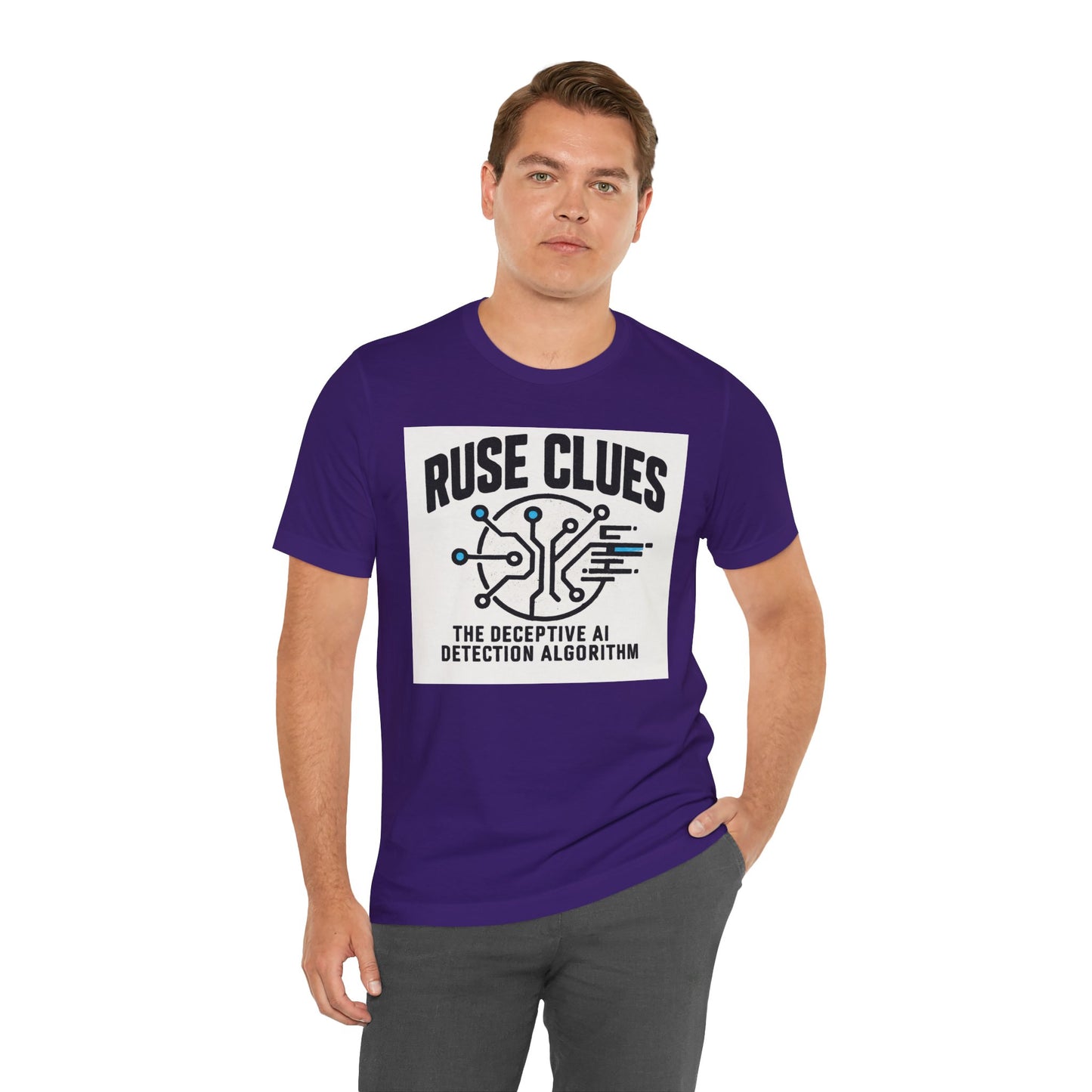 Ruse Clues® AI Detection Tee