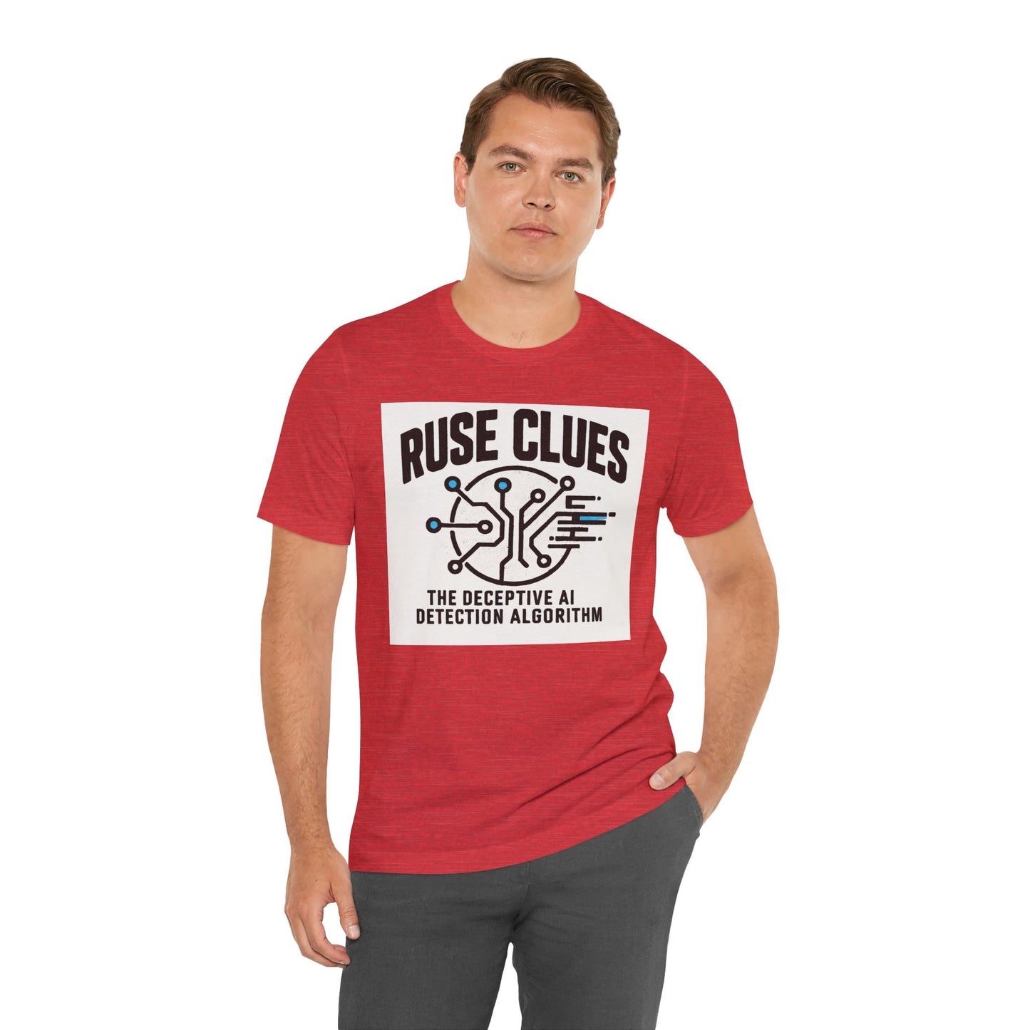 Ruse Clues® AI Detection Tee