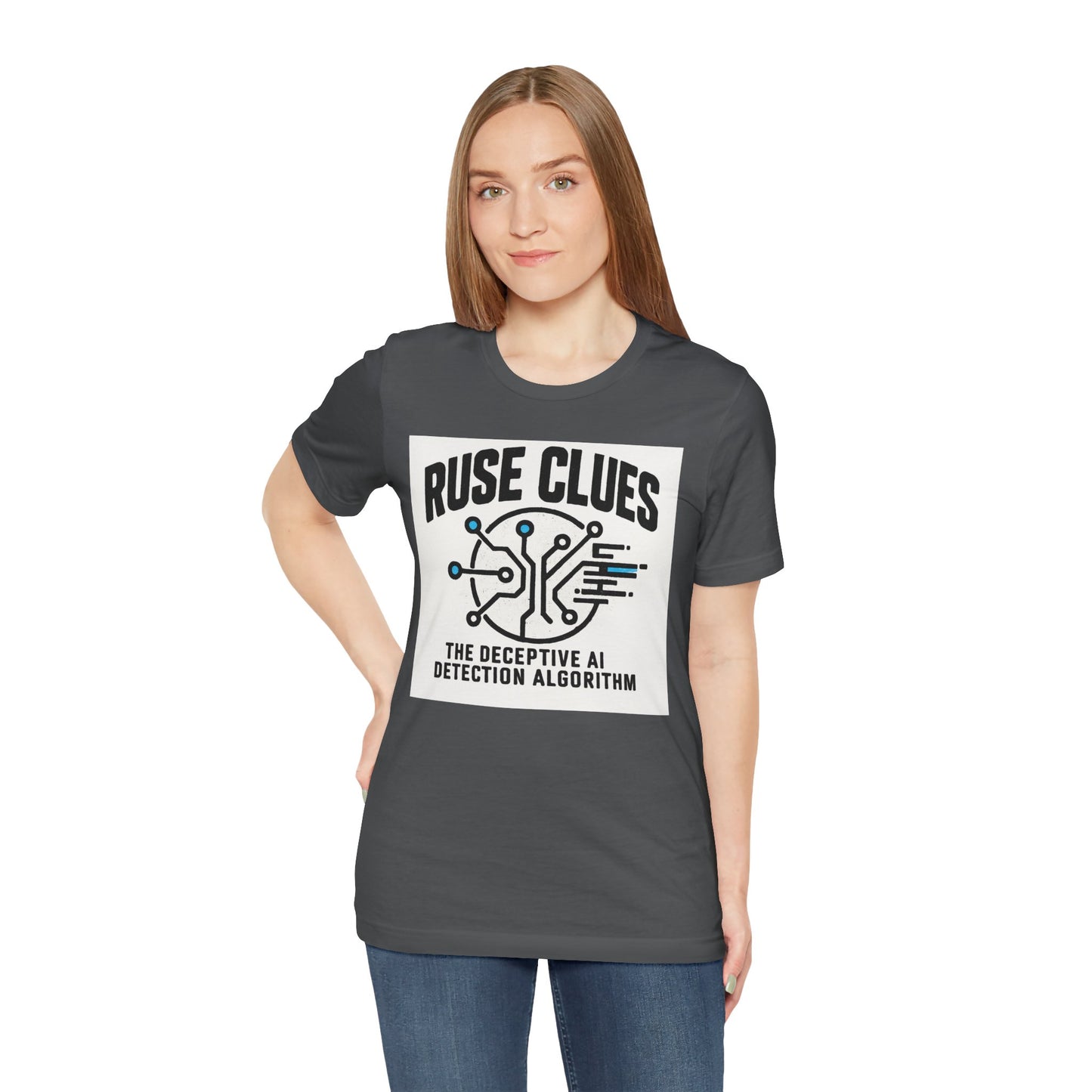 Ruse Clues® AI Detection Tee