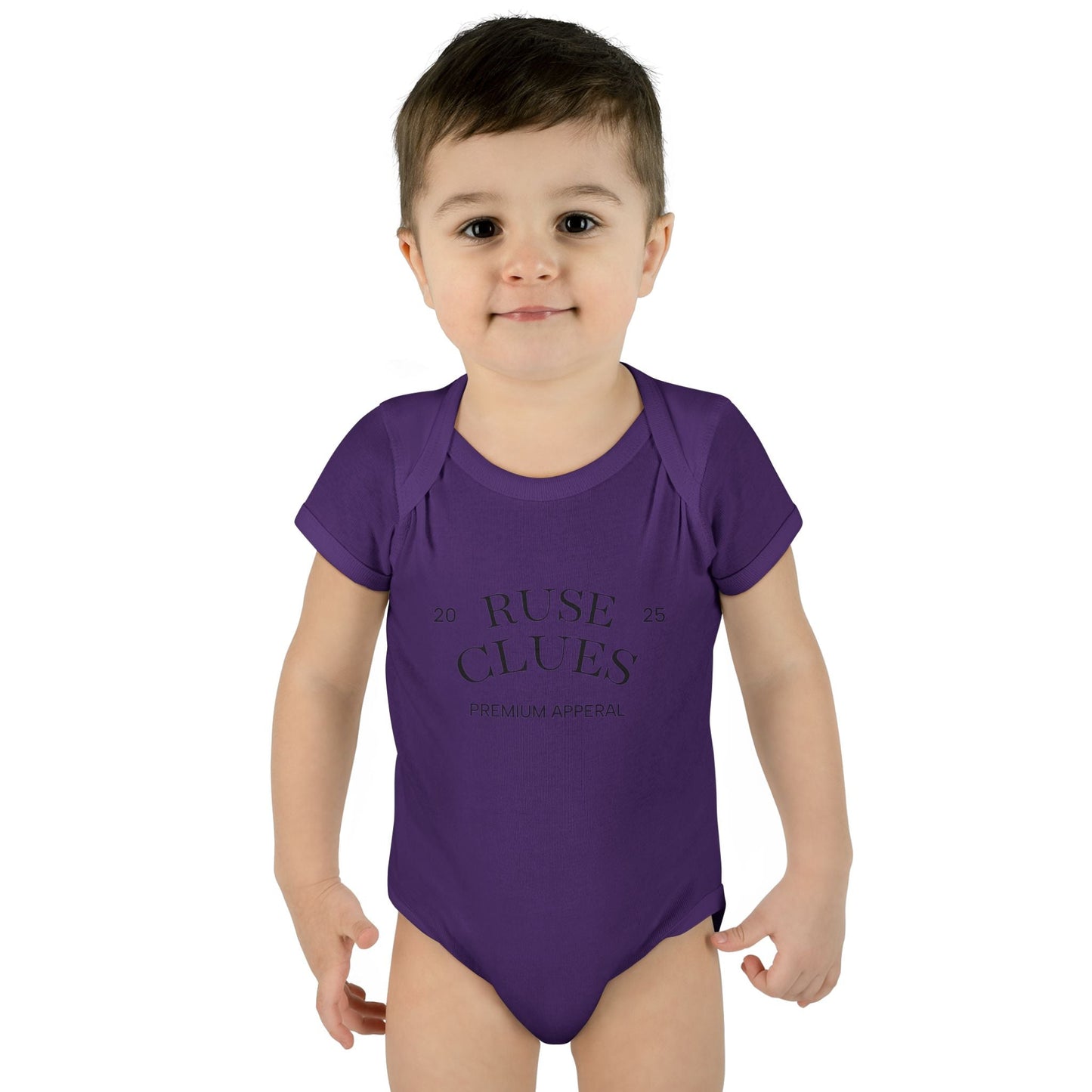Infant Baby Ruse Clues® Bodysuit - Cute Baby Apparel, Perfect Baby Shower Gift, Newborn Outfit, Seasonal Celebrations, Family Photos