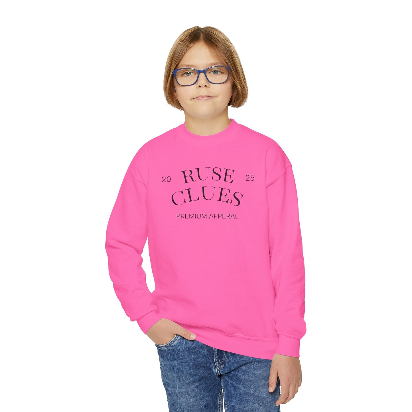 Youth Crewneck Ruse Clues® Sweatshirt