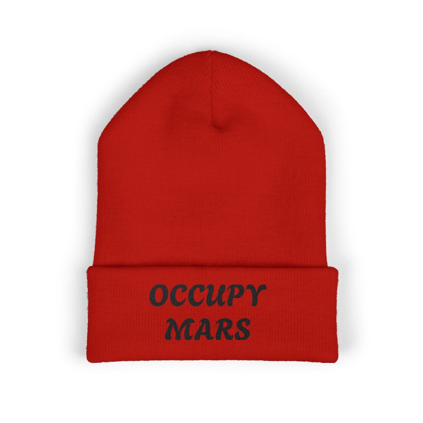 OCCUPY MARS™ Classic Cuffed Beanie | Stylish Winter Hat, Trendy Beanie for Space Lovers, Gift for Astronaut Enthusiasts, Unisex Warm [...]