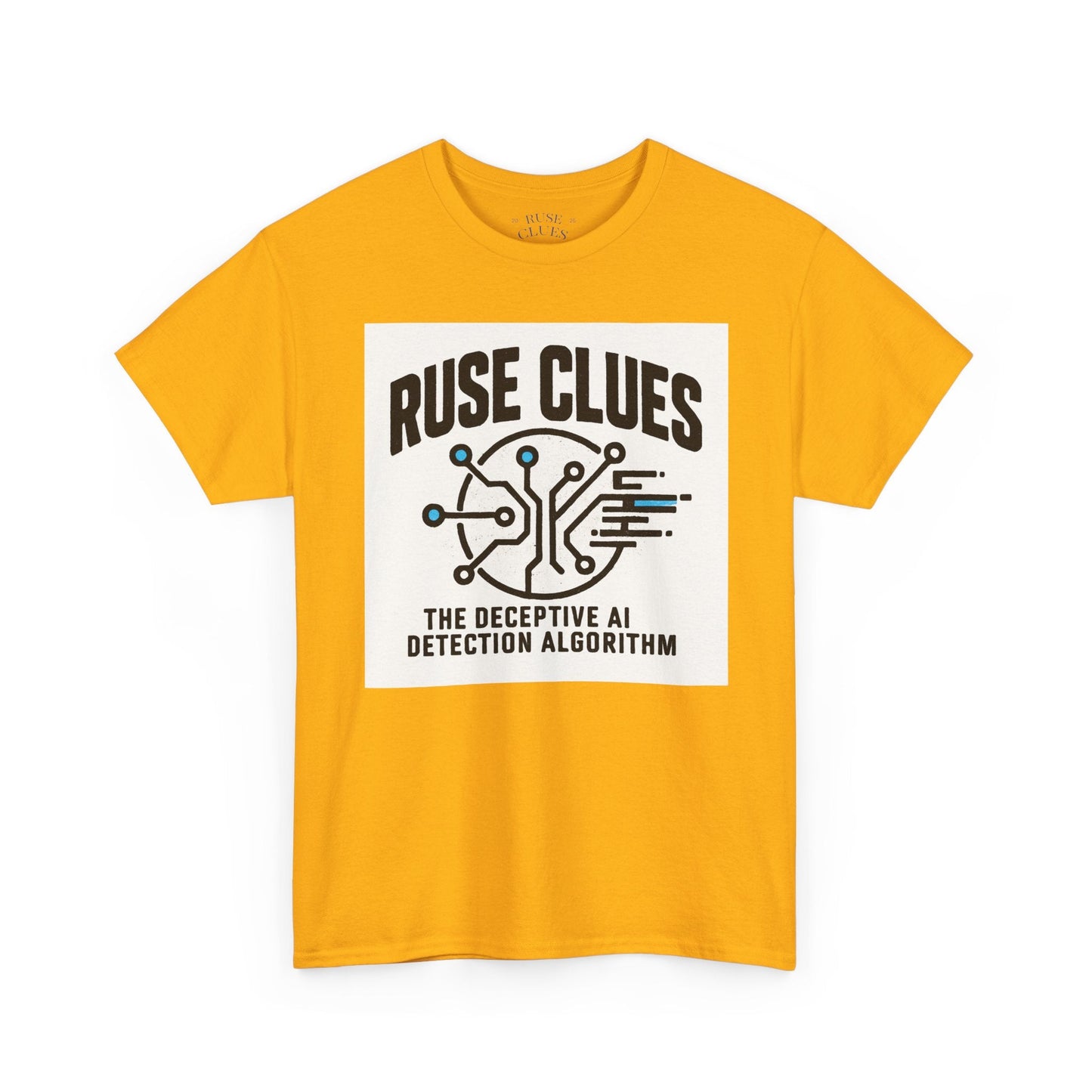 Ruse Clues® AI Detection Tee - Unisex Heavy Cotton T-Shirt
