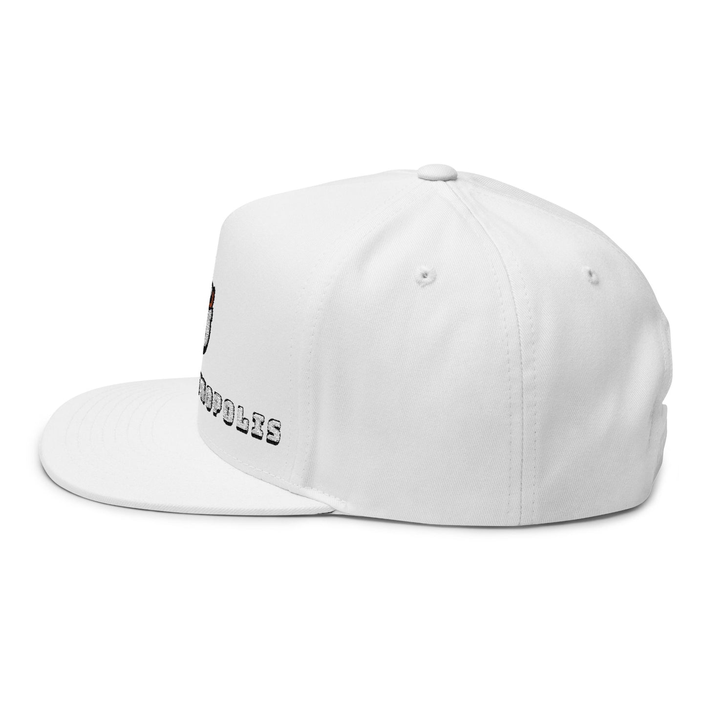 Flat Bill Lunar Metropolis™ logo Cap — Embroidered