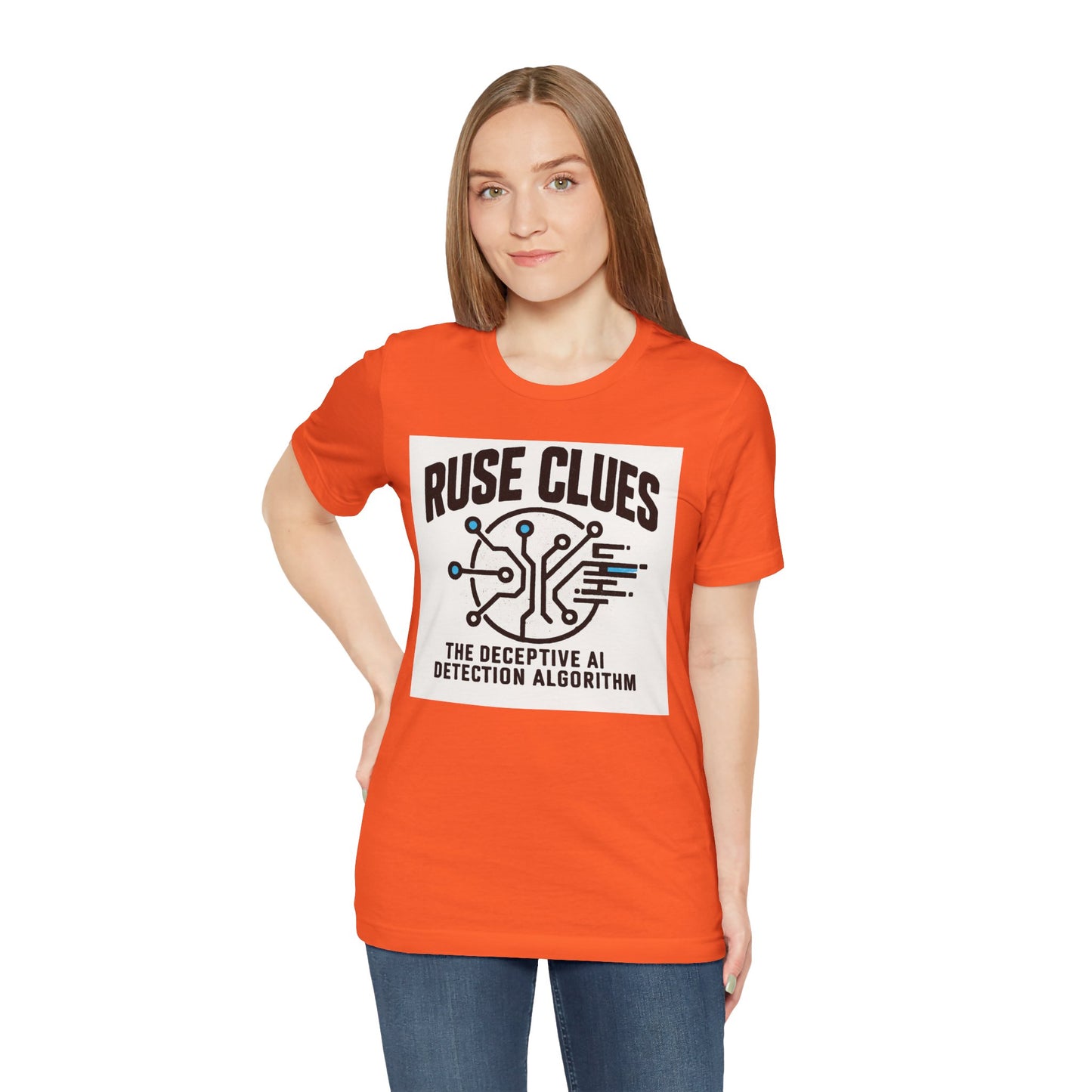 Ruse Clues® AI Detection Tee