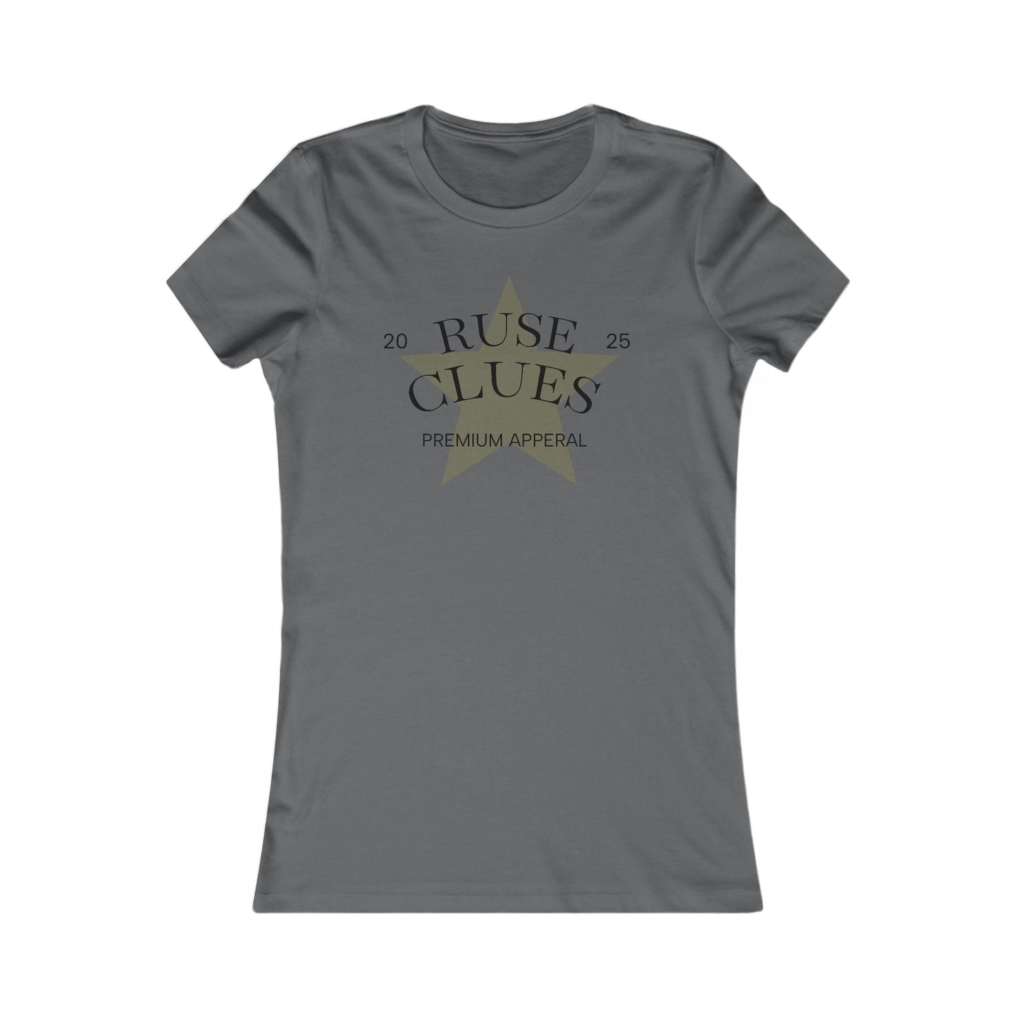 Trendy Graphic Ruse Clues® Tee for Women, Casual Everyday Shirt, Perfect for Gifts, Fashionable Wear, Great for Parties