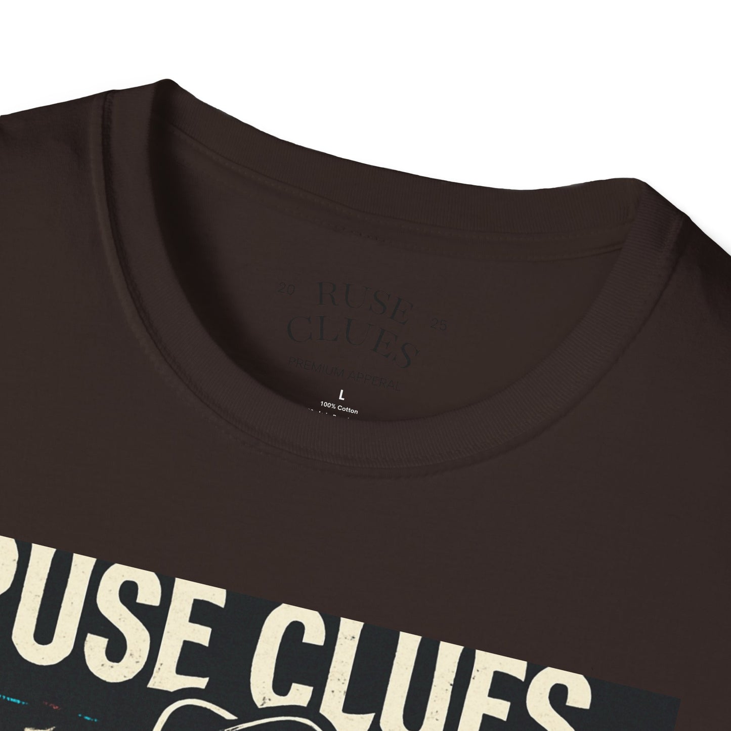 Mystery Detective Unisex Softstyle T-Shirt - Ruse Clues® Design