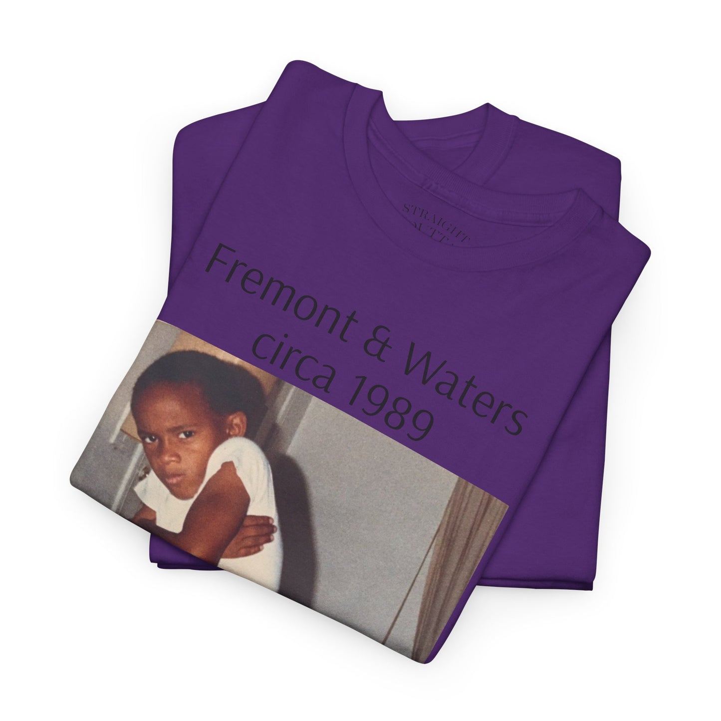 Straight Outta Pomona™ Tee, Unisex Heavy Cotton Tee, Vintage Style Shirt, Fremont & Waters circa 1989 tribute T-Shirt, Gift for Him/Her, 80s/90s Fashion