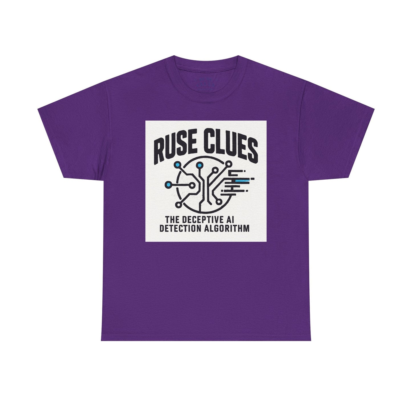 Ruse Clues® AI Detection Tee - Unisex Heavy Cotton T-Shirt