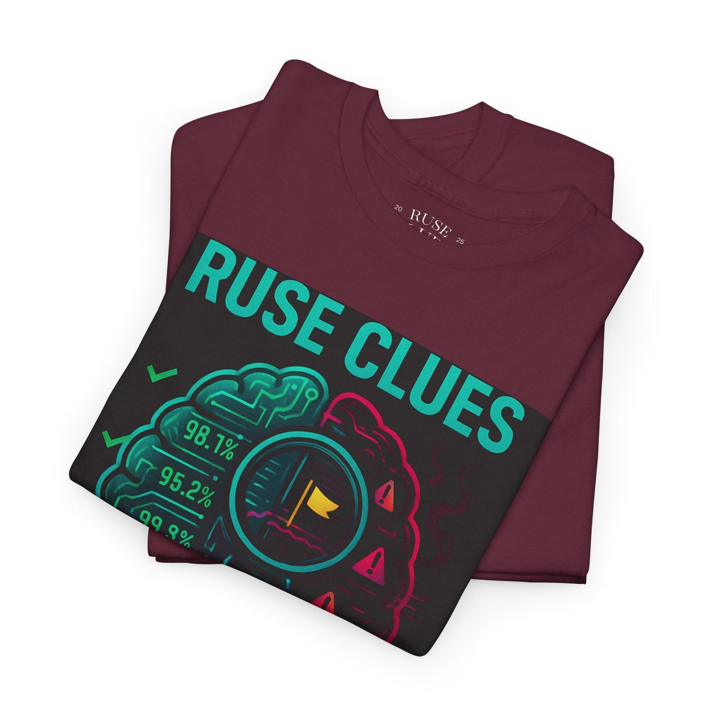 T-Shirt — Ruse Clues® Brain Puzzle Graphic Tee