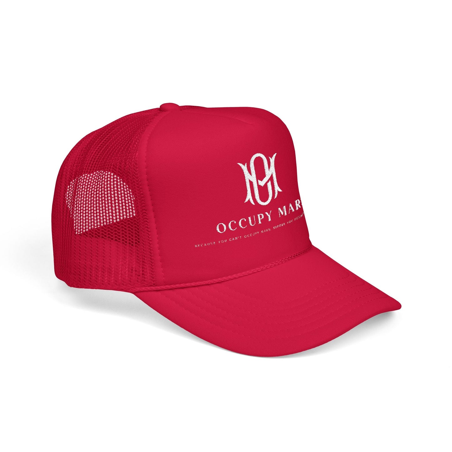 Foam Occupy Mars™ Trucker Hat (Embroidery)