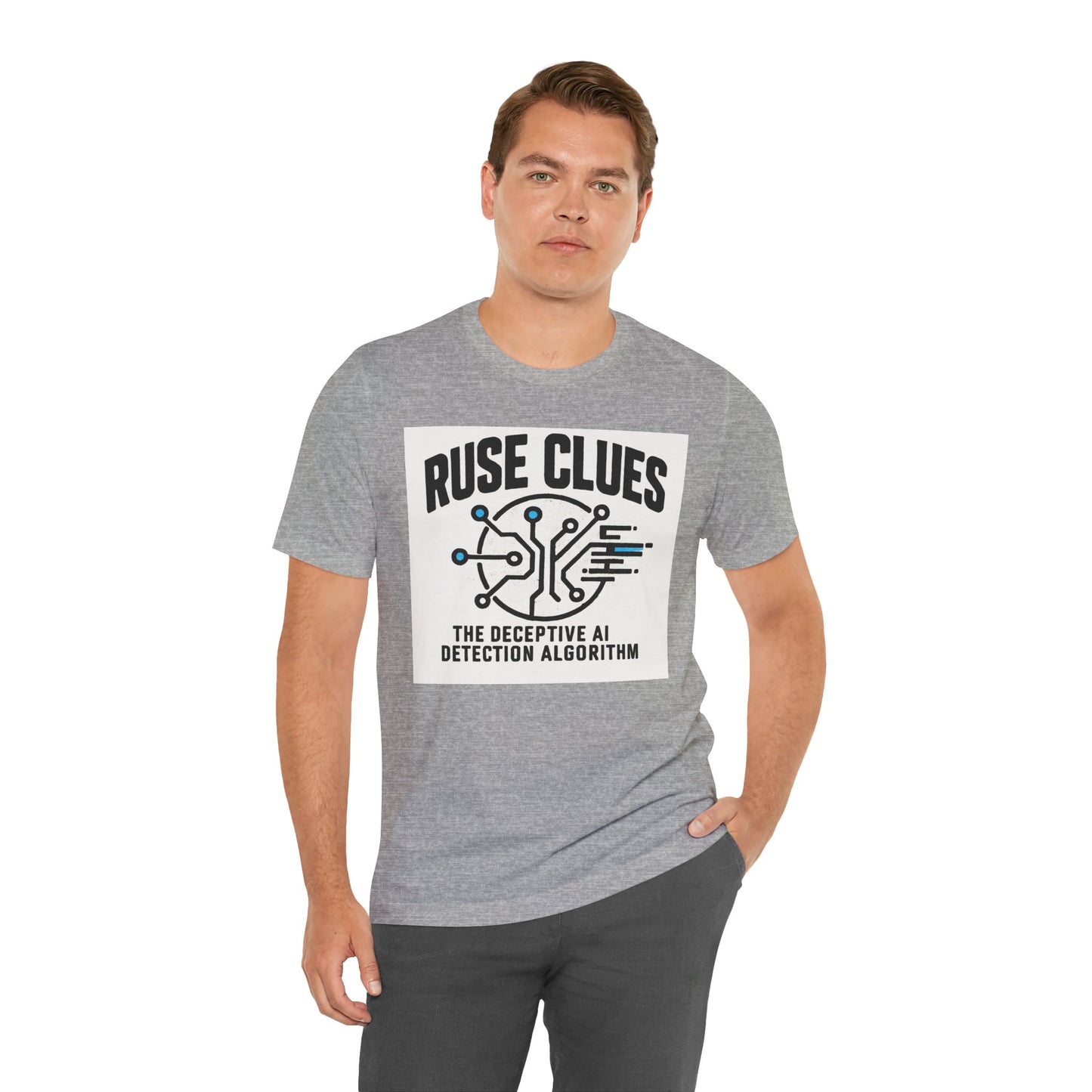 Ruse Clues® AI Detection Tee
