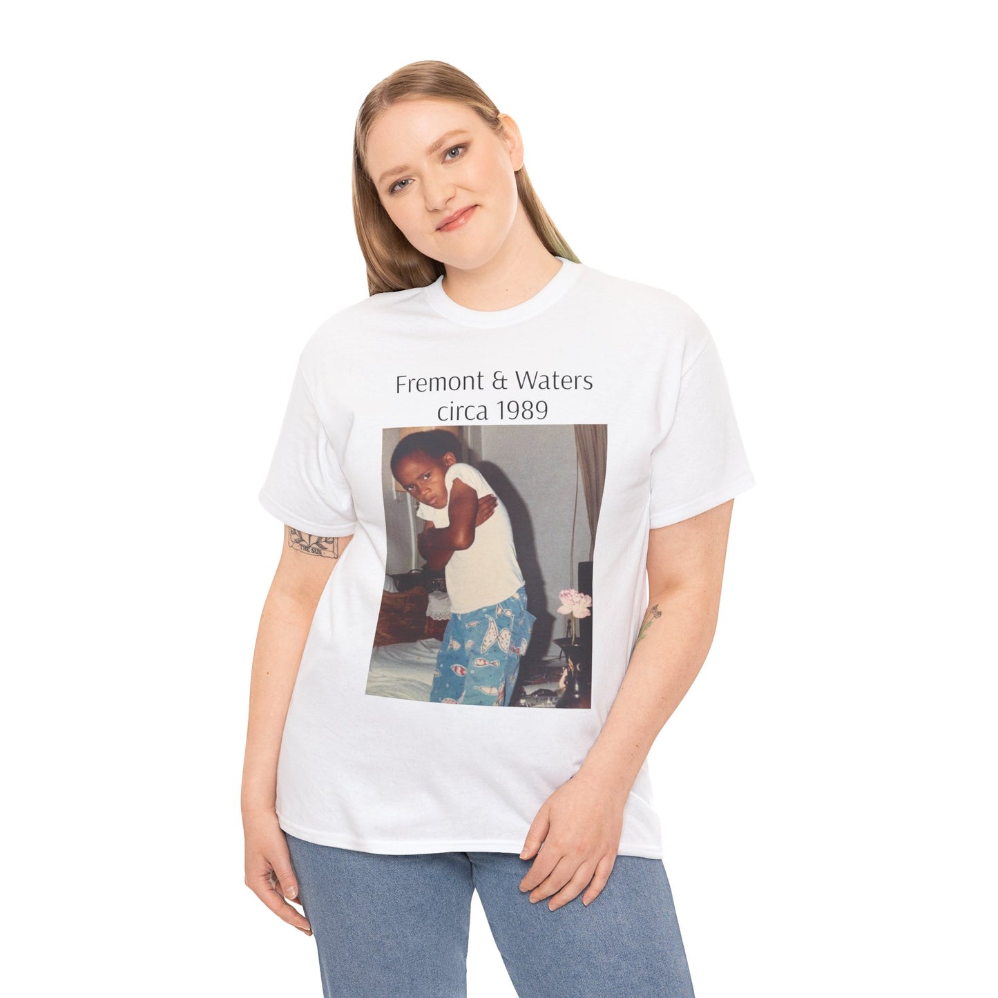 Straight Outta Pomona™ Tee, Unisex Heavy Cotton Tee, Vintage Style Shirt, Fremont & Waters circa 1989 tribute T-Shirt, Gift for Him/Her, 80s/90s Fashion