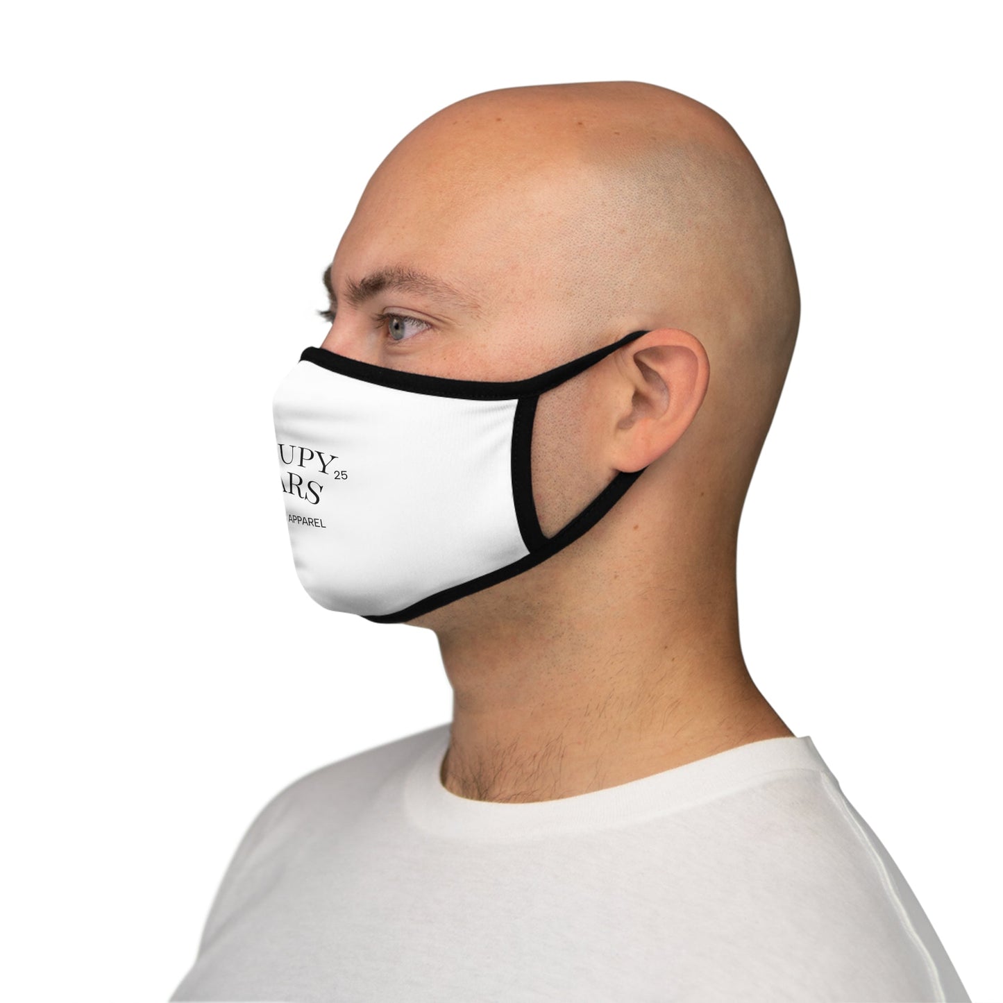 Occupy Mars™ Trendy Fitted Face Mask - Graphic, Stylish Protection, Unisex Fashion, Gift for Space Lovers, Everyday Wear