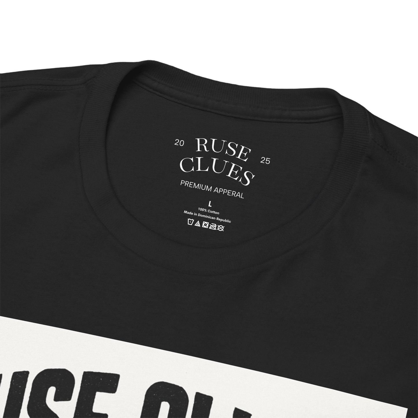 Ruse Clues® AI Detection Tee - Unisex Heavy Cotton T-Shirt