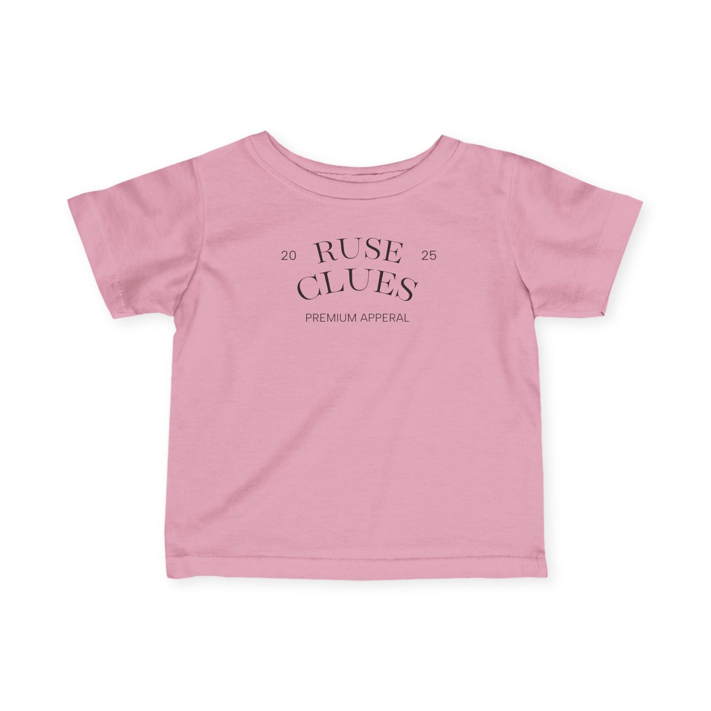 Infant Ruse Clues® Jersey Tee -  Cute Baby Shirt, Toddler Outfit, Gift for New Parents, Baby Shower Essential, Toddler Clothing