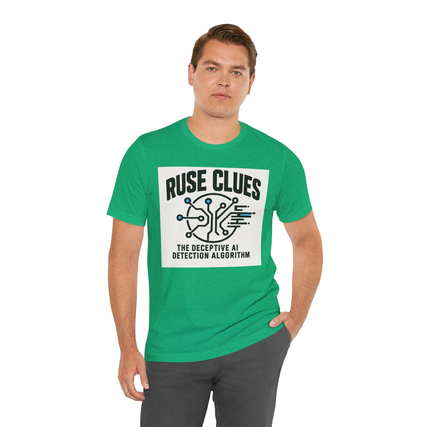 Ruse Clues® AI Detection Tee