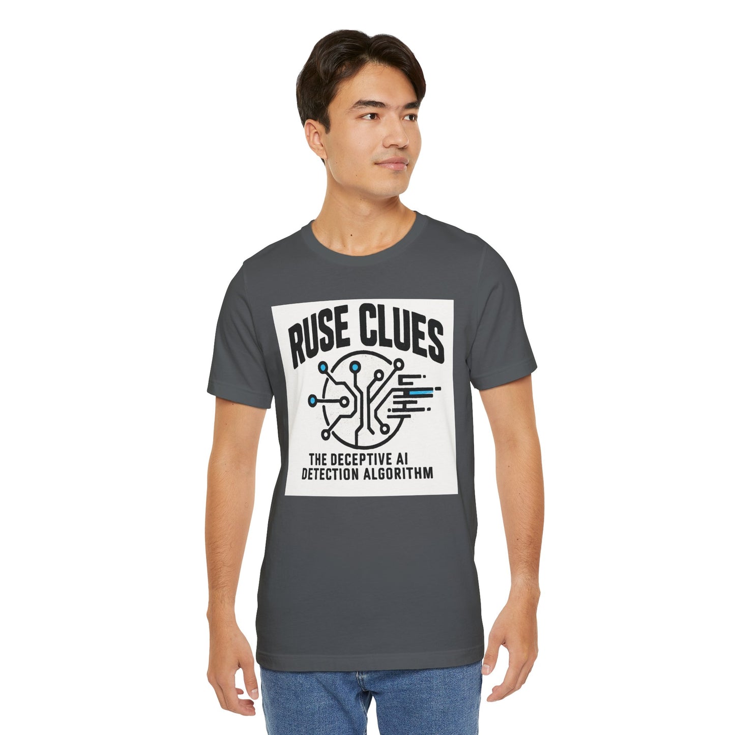 Ruse Clues® AI Detection Tee