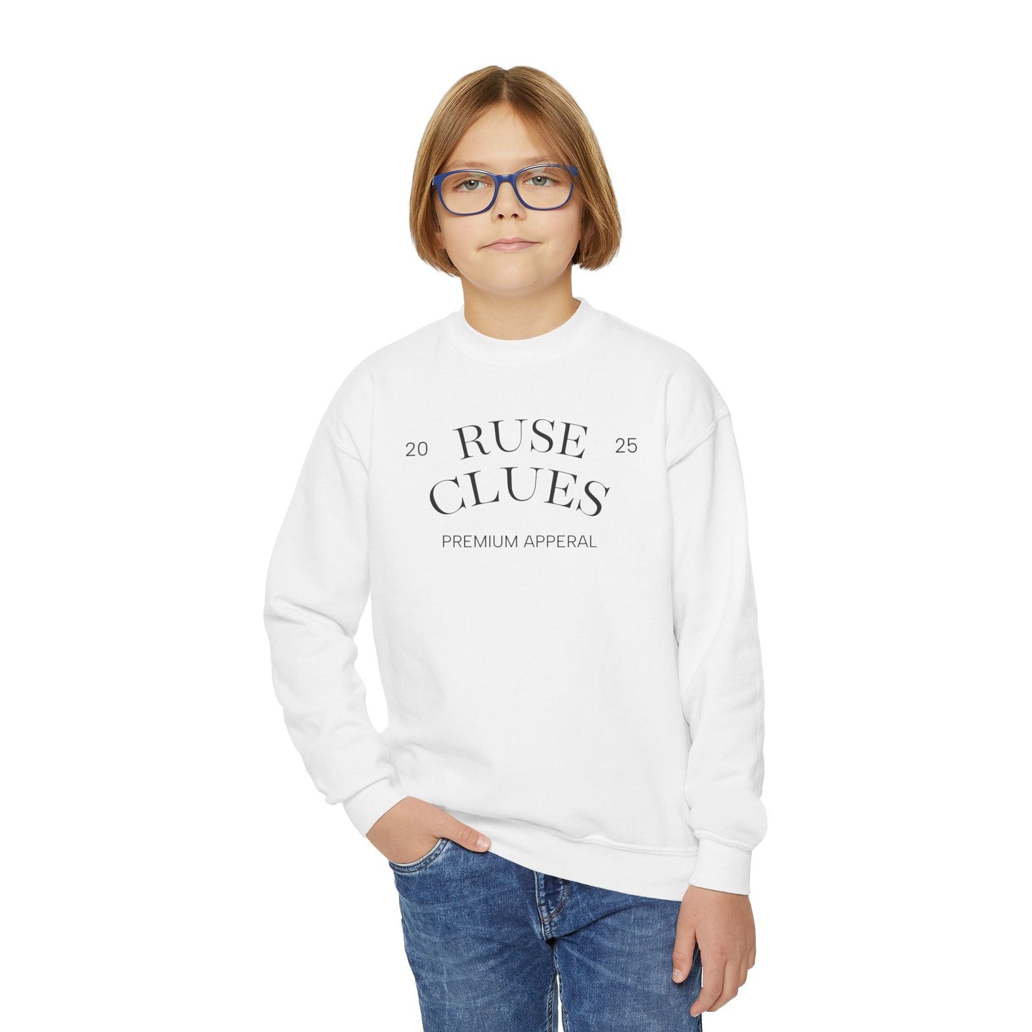 Youth Crewneck Ruse Clues® Sweatshirt