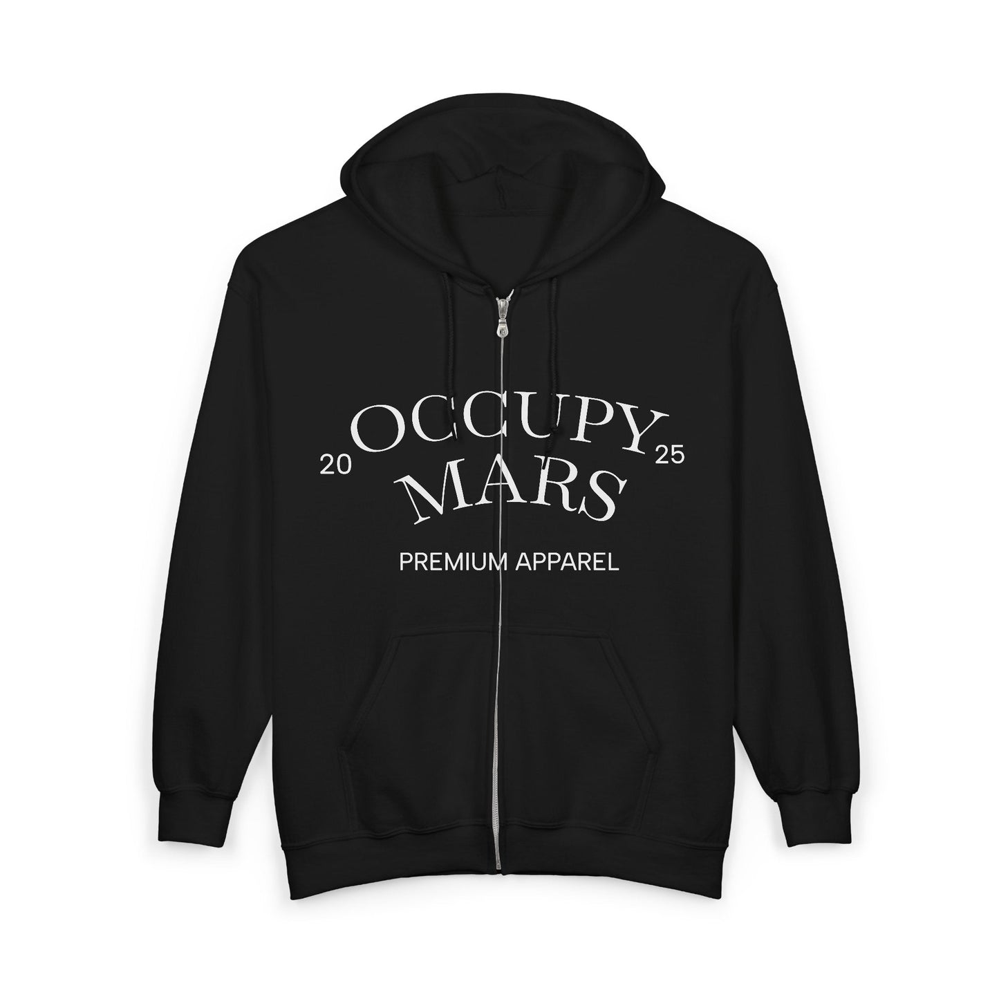 Full Zip Hooded OCCUPY MARS™ Sweatshirt