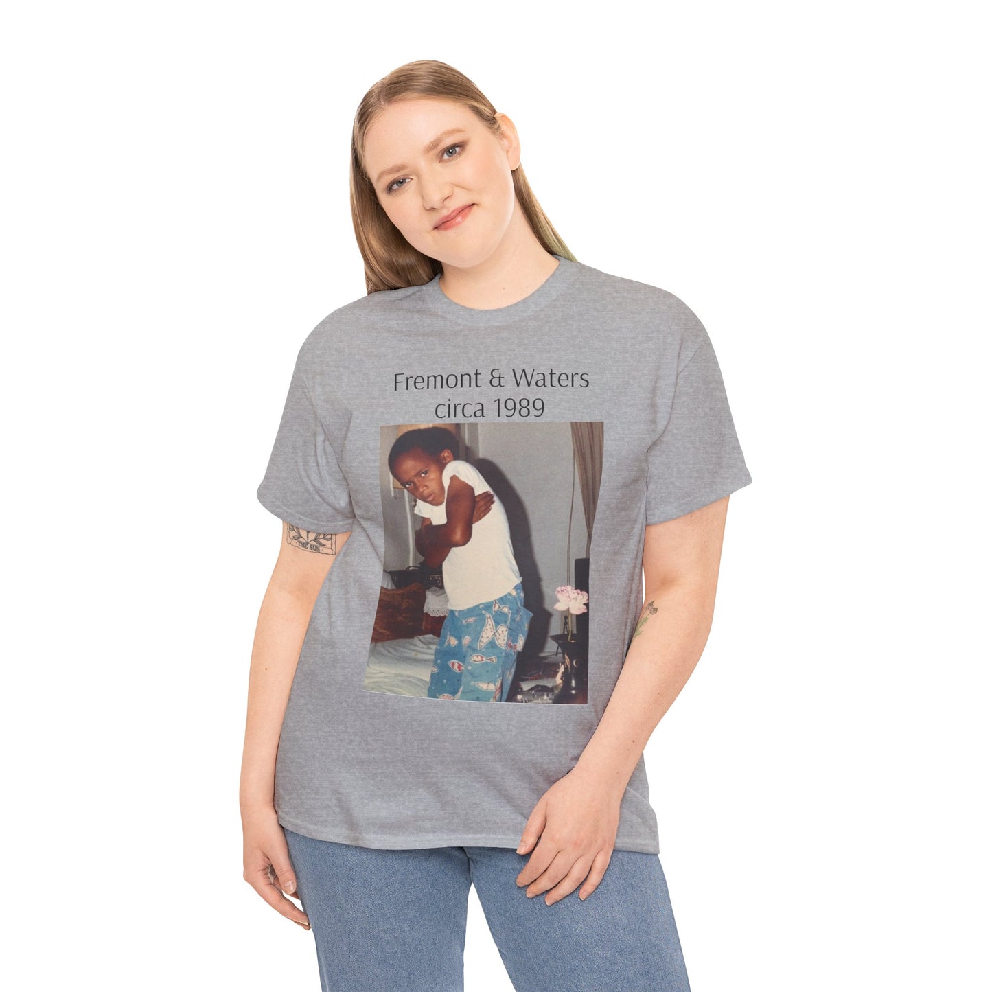 Straight Outta Pomona™ Tee, Unisex Heavy Cotton Tee, Vintage Style Shirt, Fremont & Waters circa 1989 tribute T-Shirt, Gift for Him/Her, 80s/90s Fashion