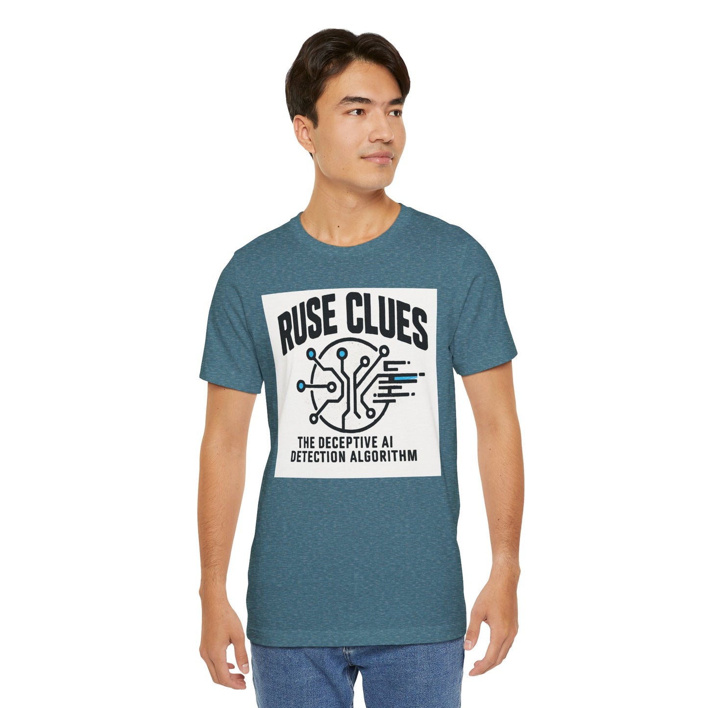 Ruse Clues® AI Detection Tee