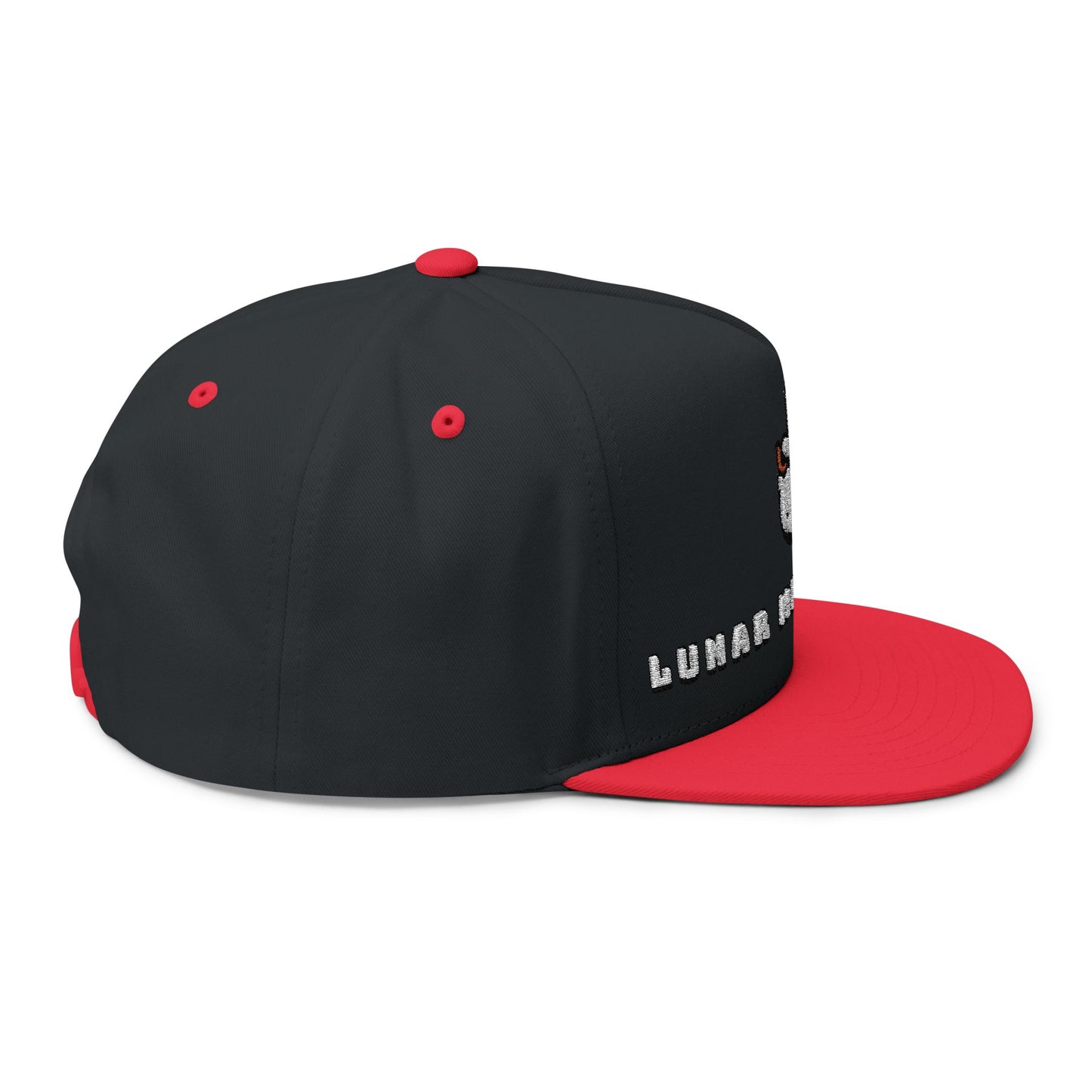 Flat Bill Lunar Metropolis™ logo Cap — Embroidered