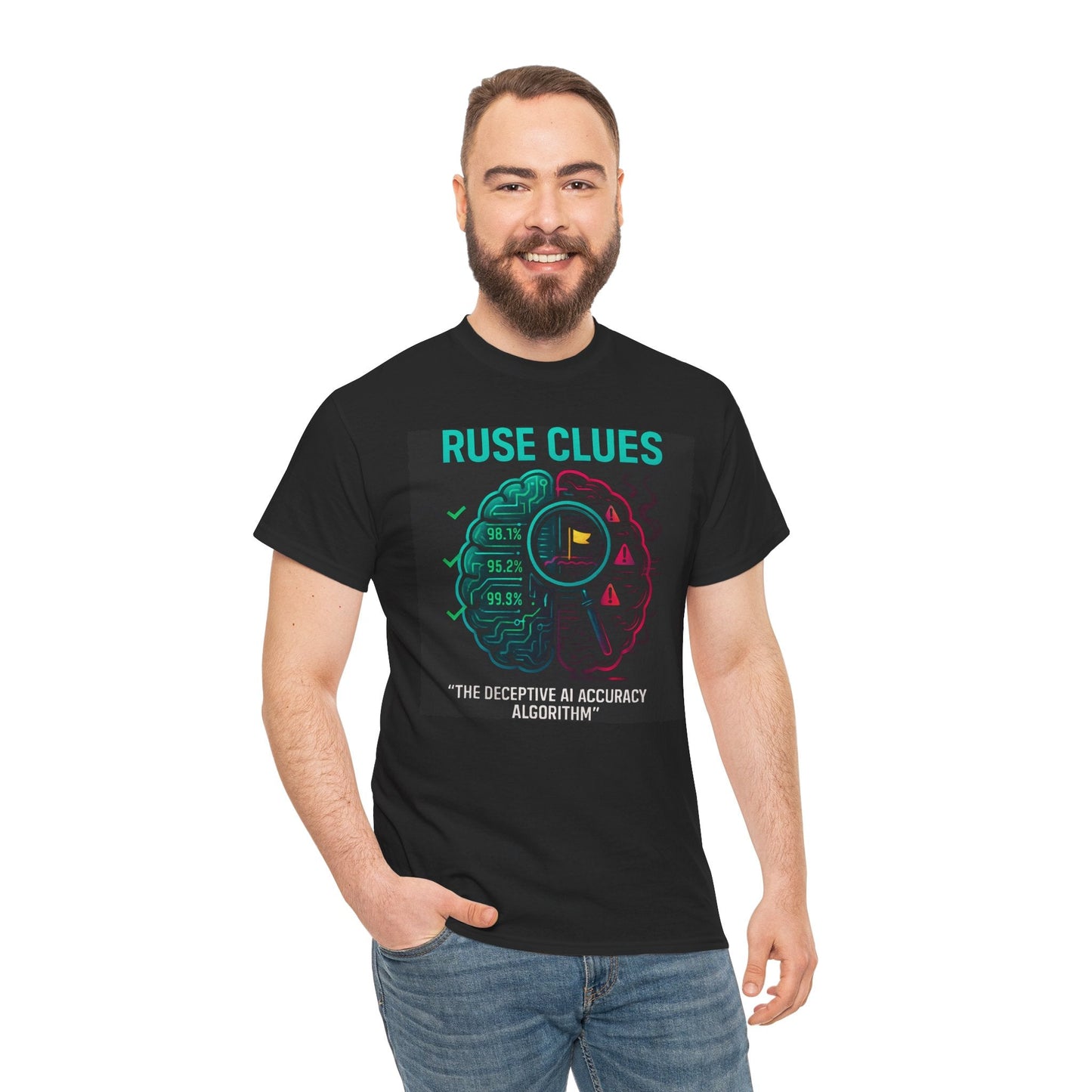 T-Shirt — Ruse Clues® Brain Puzzle Graphic Tee