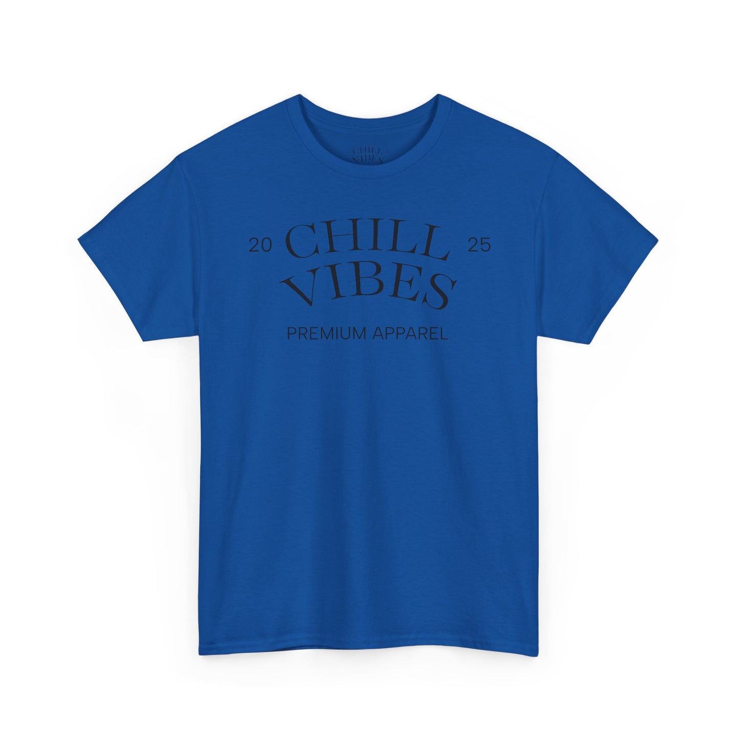 Chill Vibes™ Unisex Heavy Cotton Tee, Relaxed Wear, Casual Outfit, Gift for Friends, Everyday Style, Chill Apparel