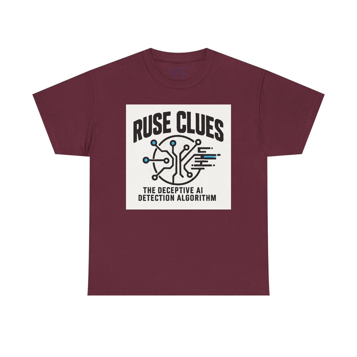 Ruse Clues® AI Detection Tee - Unisex Heavy Cotton T-Shirt