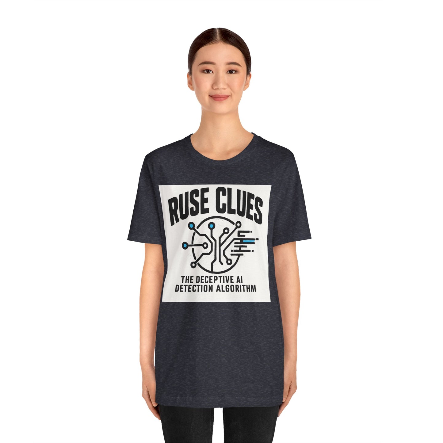 Ruse Clues® AI Detection Tee