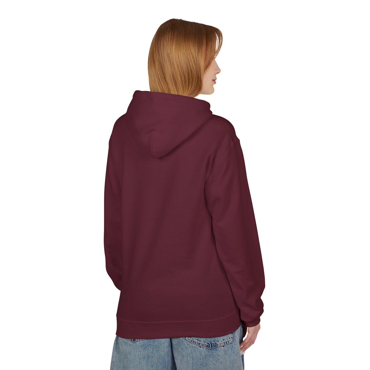 UrbanizeTheMoon.com™ Logo Hoodie — Minimal Moon Graphic Pullover