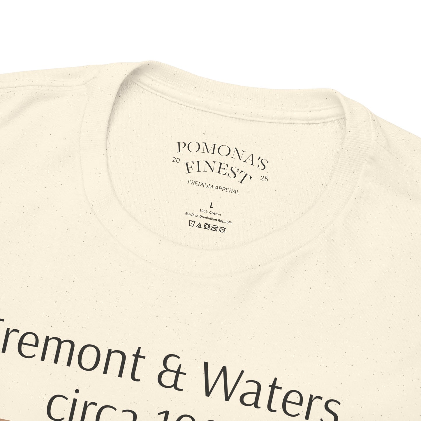 Pomona's Finest™ Tee, Unisex Heavy Cotton Tee, Vintage Style Shirt, Fremont & Waters circa 1989 tribute T-Shirt, Gift for Him/Her, 80s/90s Fashion
