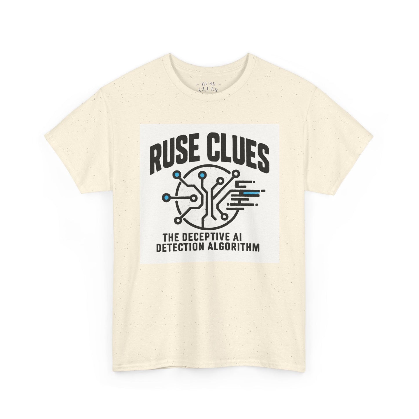 Ruse Clues® AI Detection Tee - Unisex Heavy Cotton T-Shirt