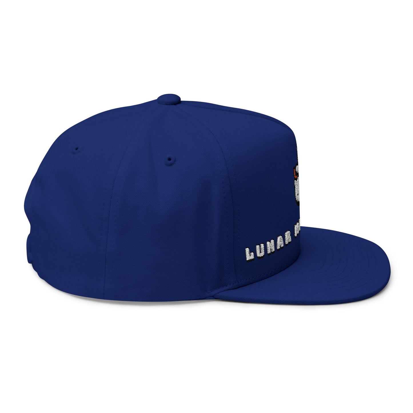 Flat Bill Lunar Metropolis™ logo Cap — Embroidered