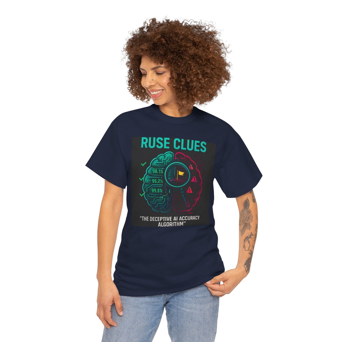 T-Shirt — Ruse Clues® Brain Puzzle Graphic Tee