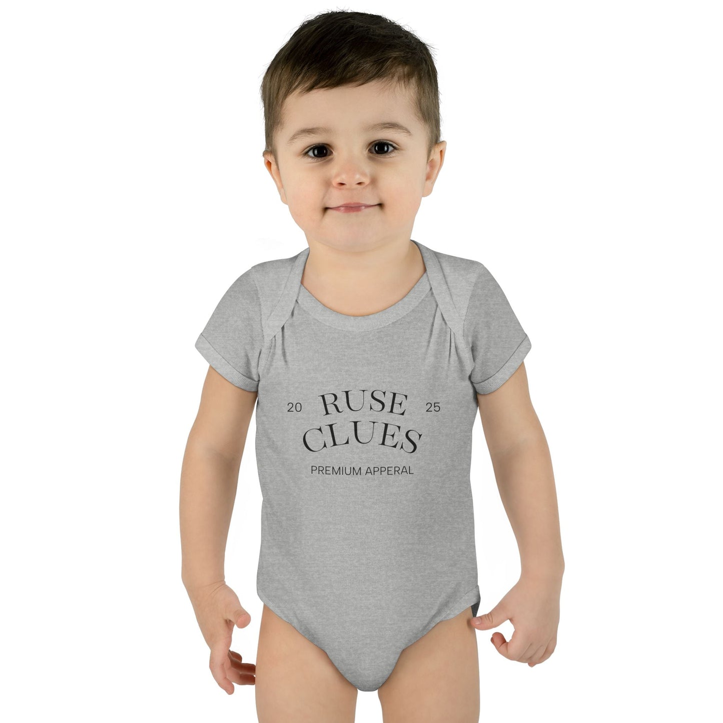 Infant Baby Ruse Clues® Bodysuit - Cute Baby Apparel, Perfect Baby Shower Gift, Newborn Outfit, Seasonal Celebrations, Family Photos