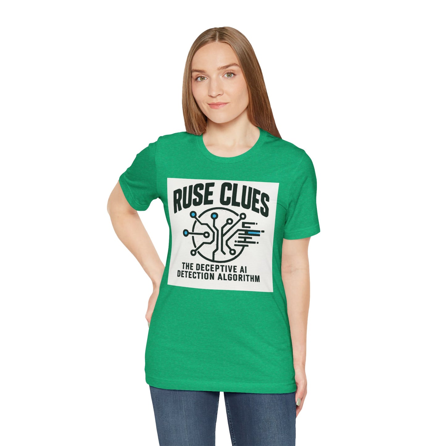 Ruse Clues® AI Detection Tee