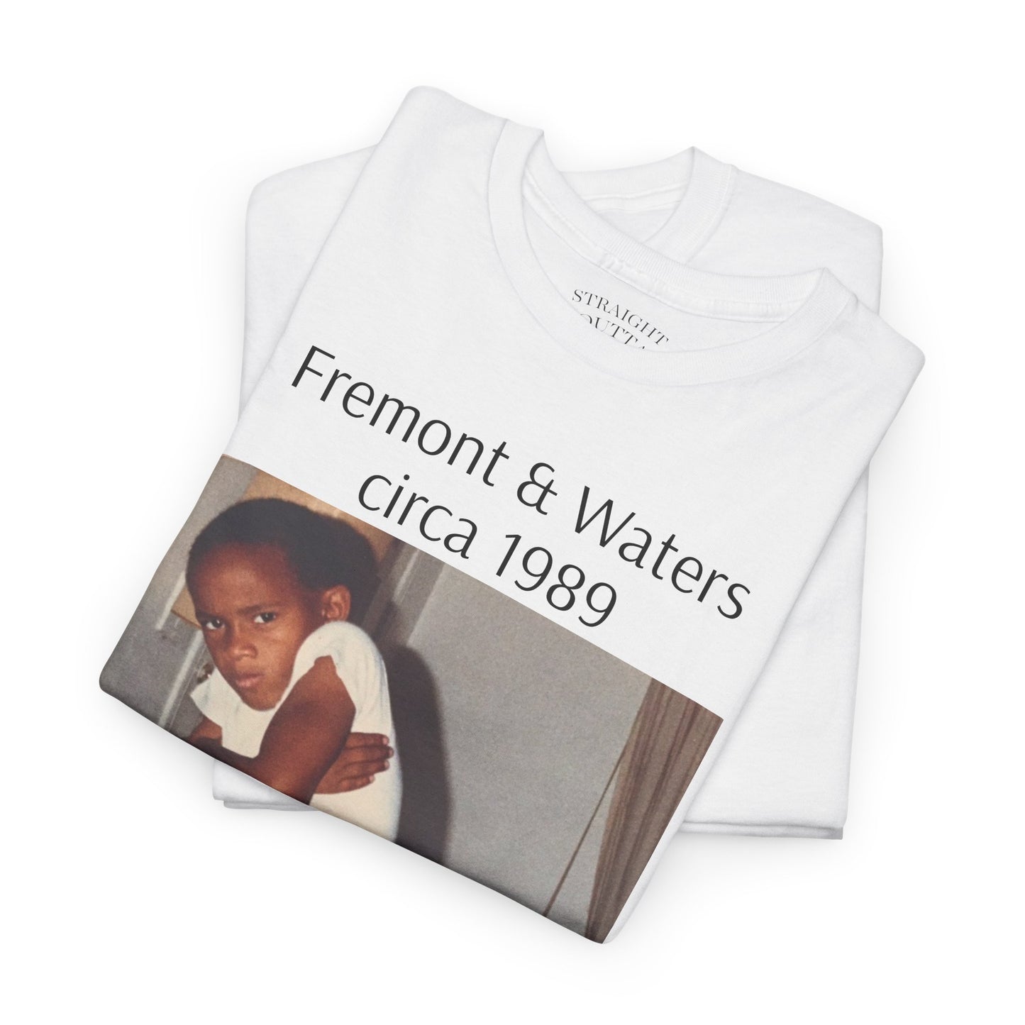 Straight Outta Pomona™ Tee, Unisex Heavy Cotton Tee, Vintage Style Shirt, Fremont & Waters circa 1989 tribute T-Shirt, Gift for Him/Her, 80s/90s Fashion