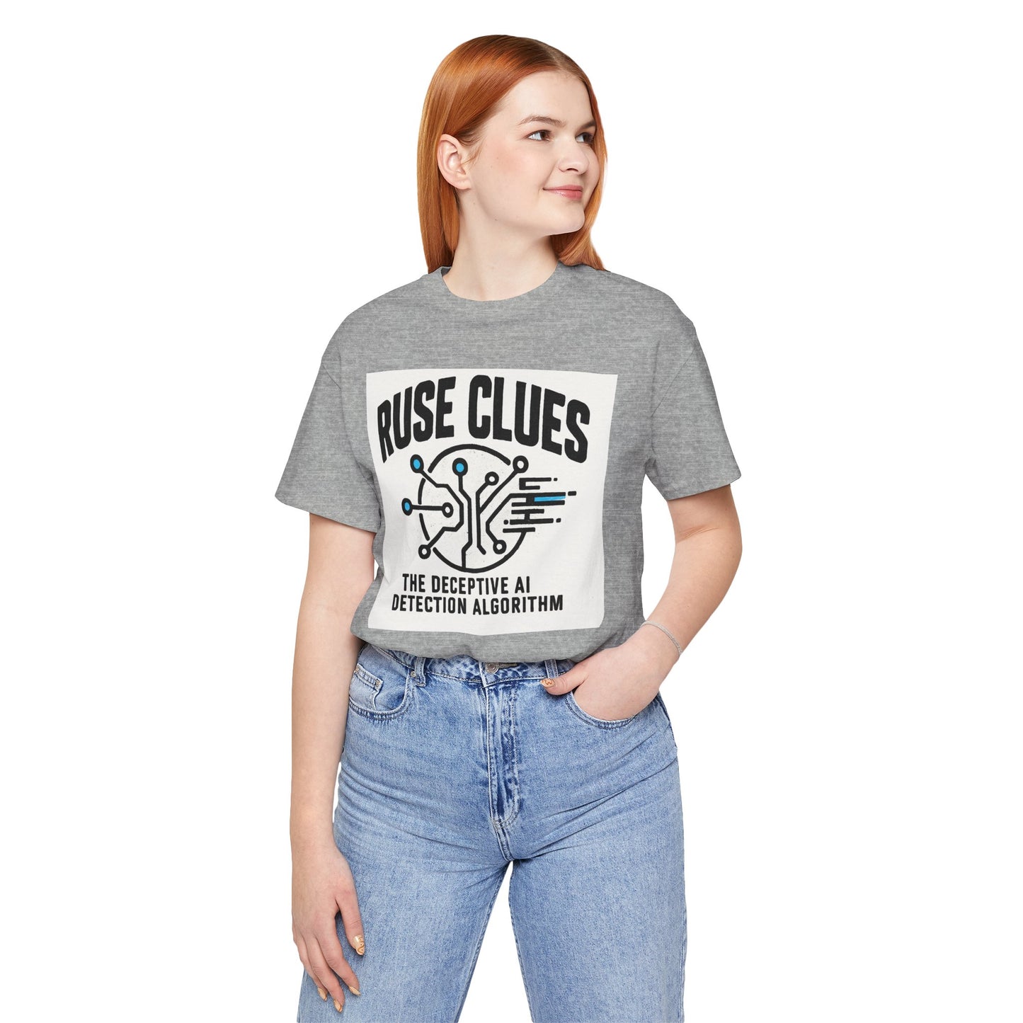 Ruse Clues® AI Detection Tee